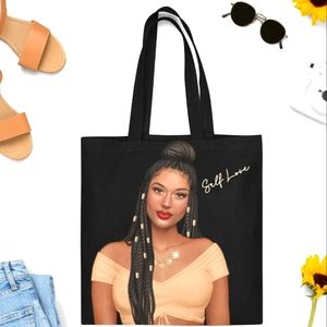 Self Love Canvas Totebag